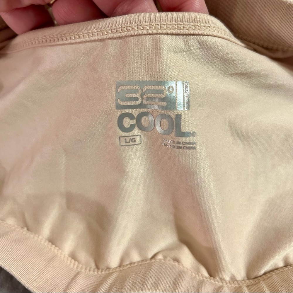 (Bundle 2 for $20) 32 Degrees Cool Nude Bralette Size L - Picture 3 of 4